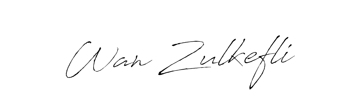 The best way (Antro_Vectra) to make a short signature is to pick only two or three words in your name. The name Wan Zulkefli include a total of six letters. For converting this name. Wan Zulkefli signature style 6 images and pictures png