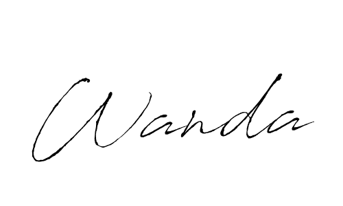 How to Draw Wanda signature style? Antro_Vectra is a latest design signature styles for name Wanda. Wanda signature style 6 images and pictures png