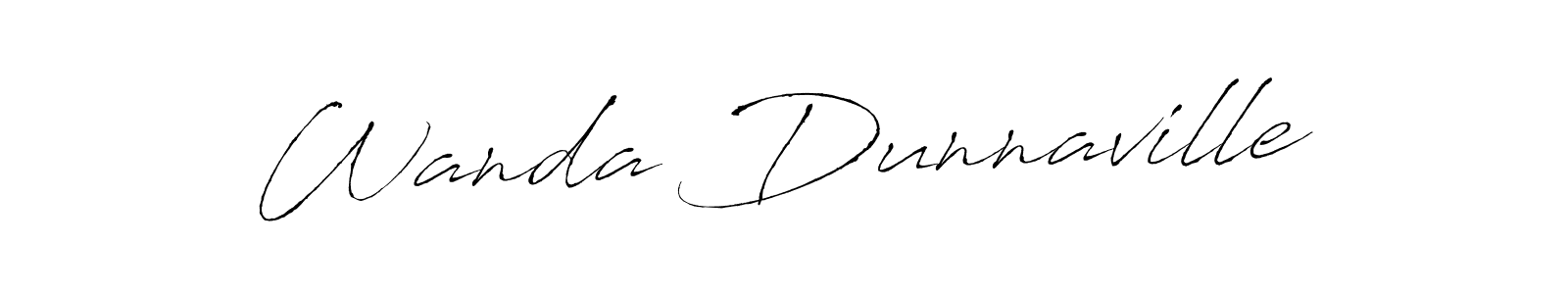 Make a short Wanda Dunnaville signature style. Manage your documents anywhere anytime using Antro_Vectra. Create and add eSignatures, submit forms, share and send files easily. Wanda Dunnaville signature style 6 images and pictures png