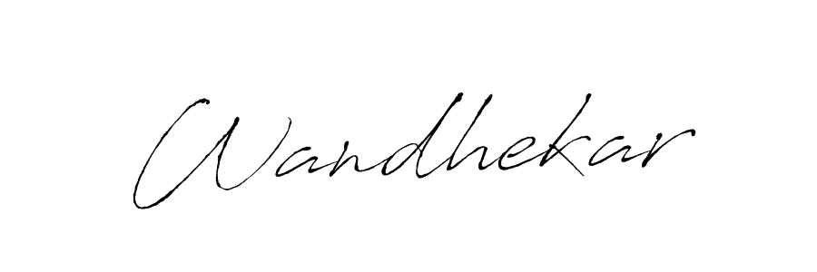 The best way (Antro_Vectra) to make a short signature is to pick only two or three words in your name. The name Wandhekar include a total of six letters. For converting this name. Wandhekar signature style 6 images and pictures png