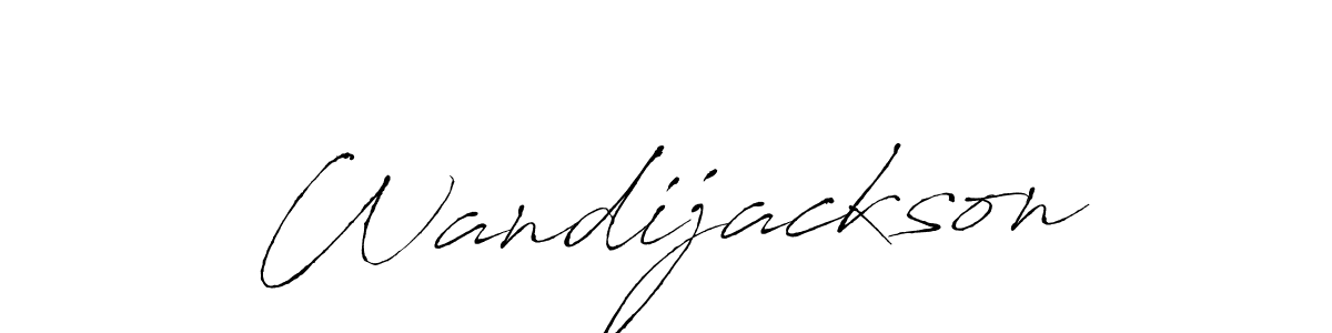This is the best signature style for the Wandijackson name. Also you like these signature font (Antro_Vectra). Mix name signature. Wandijackson signature style 6 images and pictures png