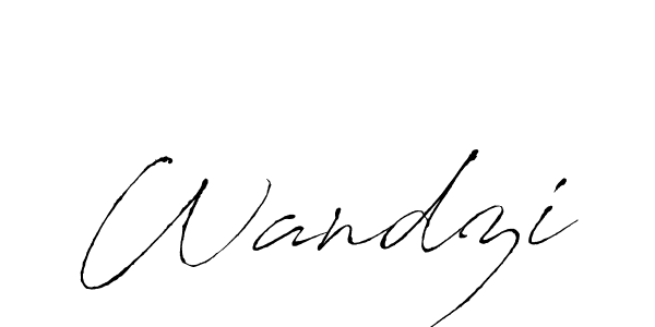 Once you've used our free online signature maker to create your best signature Antro_Vectra style, it's time to enjoy all of the benefits that Wandzi name signing documents. Wandzi signature style 6 images and pictures png