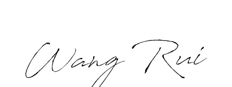 Make a beautiful signature design for name Wang Rui. Use this online signature maker to create a handwritten signature for free. Wang Rui signature style 6 images and pictures png