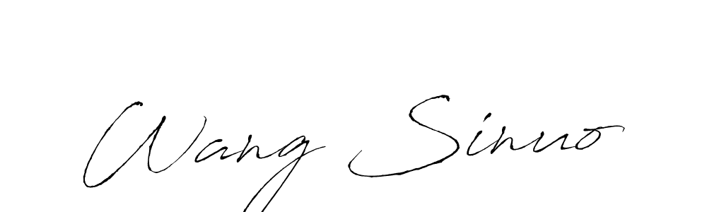 How to Draw Wang Sinuo signature style? Antro_Vectra is a latest design signature styles for name Wang Sinuo. Wang Sinuo signature style 6 images and pictures png