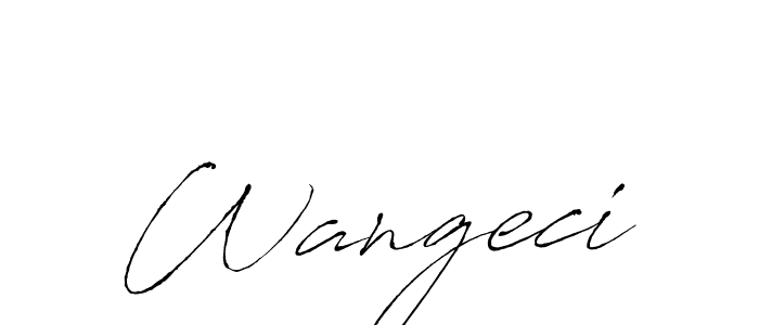 You can use this online signature creator to create a handwritten signature for the name Wangeci. This is the best online autograph maker. Wangeci signature style 6 images and pictures png