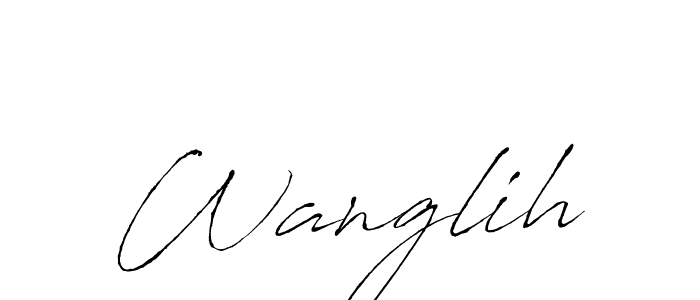 It looks lik you need a new signature style for name Wanglih. Design unique handwritten (Antro_Vectra) signature with our free signature maker in just a few clicks. Wanglih signature style 6 images and pictures png