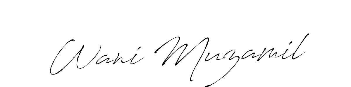 How to Draw Wani Muzamil signature style? Antro_Vectra is a latest design signature styles for name Wani Muzamil. Wani Muzamil signature style 6 images and pictures png