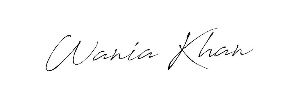 Similarly Antro_Vectra is the best handwritten signature design. Signature creator online .You can use it as an online autograph creator for name Wania Khan. Wania Khan signature style 6 images and pictures png