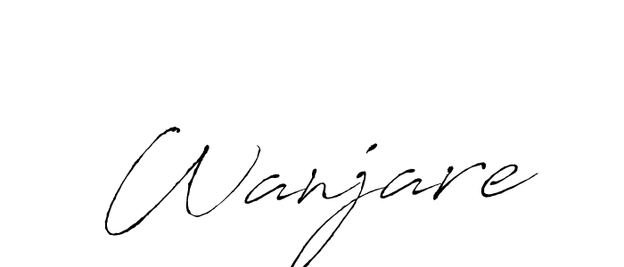 if you are searching for the best signature style for your name Wanjare. so please give up your signature search. here we have designed multiple signature styles  using Antro_Vectra. Wanjare signature style 6 images and pictures png