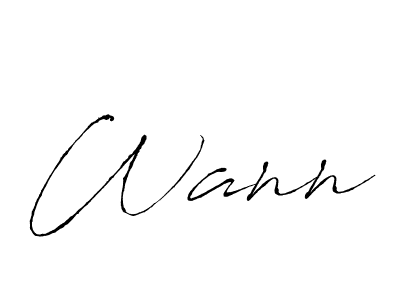 Also You can easily find your signature by using the search form. We will create Wann name handwritten signature images for you free of cost using Antro_Vectra sign style. Wann signature style 6 images and pictures png