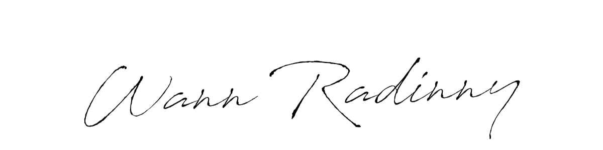 You can use this online signature creator to create a handwritten signature for the name Wann Radinny. This is the best online autograph maker. Wann Radinny signature style 6 images and pictures png