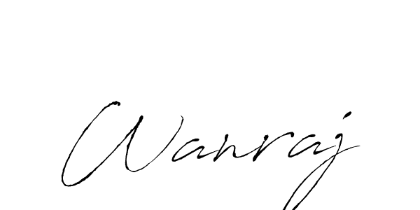 How to Draw Wanraj signature style? Antro_Vectra is a latest design signature styles for name Wanraj. Wanraj signature style 6 images and pictures png