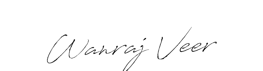 Make a beautiful signature design for name Wanraj Veer. Use this online signature maker to create a handwritten signature for free. Wanraj Veer signature style 6 images and pictures png