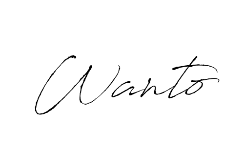 Make a short Wanto signature style. Manage your documents anywhere anytime using Antro_Vectra. Create and add eSignatures, submit forms, share and send files easily. Wanto signature style 6 images and pictures png