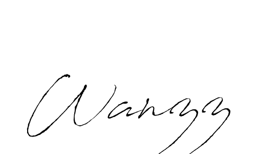 if you are searching for the best signature style for your name Wanzz. so please give up your signature search. here we have designed multiple signature styles  using Antro_Vectra. Wanzz signature style 6 images and pictures png