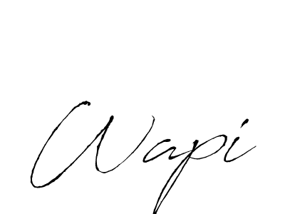 Make a beautiful signature design for name Wapi. Use this online signature maker to create a handwritten signature for free. Wapi signature style 6 images and pictures png