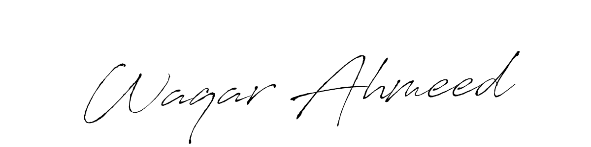 Best and Professional Signature Style for Waqar Ahmeed. Antro_Vectra Best Signature Style Collection. Waqar Ahmeed signature style 6 images and pictures png