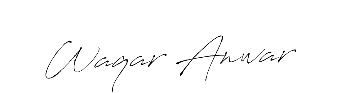 Once you've used our free online signature maker to create your best signature Antro_Vectra style, it's time to enjoy all of the benefits that Waqar Anwar name signing documents. Waqar Anwar signature style 6 images and pictures png