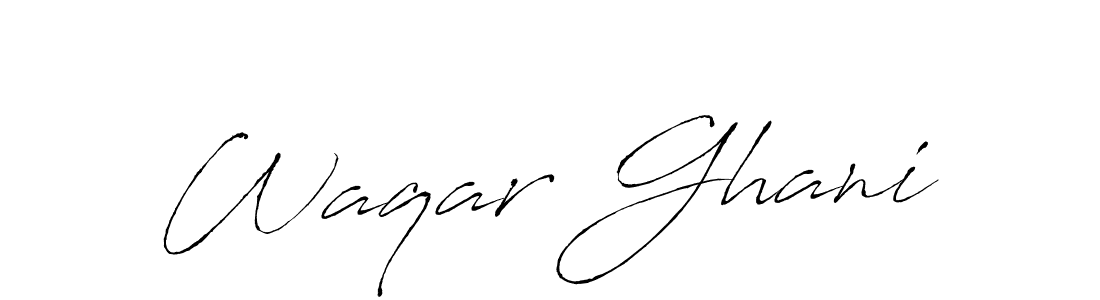 Similarly Antro_Vectra is the best handwritten signature design. Signature creator online .You can use it as an online autograph creator for name Waqar Ghani. Waqar Ghani signature style 6 images and pictures png