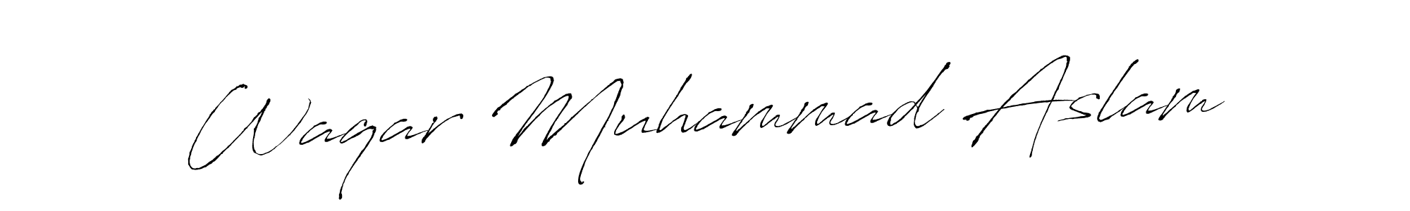 How to Draw Waqar Muhammad Aslam signature style? Antro_Vectra is a latest design signature styles for name Waqar Muhammad Aslam. Waqar Muhammad Aslam signature style 6 images and pictures png