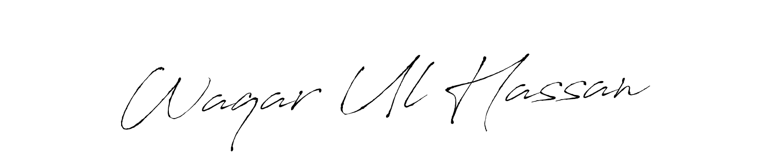 It looks lik you need a new signature style for name Waqar Ul Hassan. Design unique handwritten (Antro_Vectra) signature with our free signature maker in just a few clicks. Waqar Ul Hassan signature style 6 images and pictures png