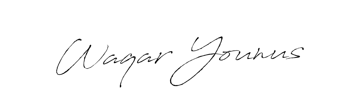 This is the best signature style for the Waqar Younus name. Also you like these signature font (Antro_Vectra). Mix name signature. Waqar Younus signature style 6 images and pictures png