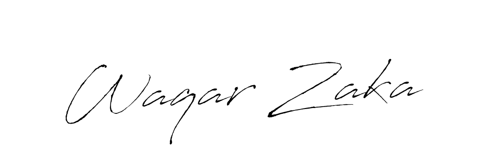 How to Draw Waqar Zaka signature style? Antro_Vectra is a latest design signature styles for name Waqar Zaka. Waqar Zaka signature style 6 images and pictures png