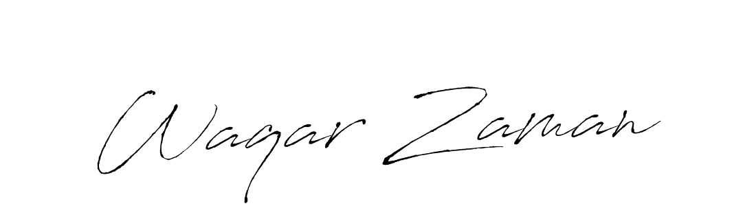 It looks lik you need a new signature style for name Waqar Zaman. Design unique handwritten (Antro_Vectra) signature with our free signature maker in just a few clicks. Waqar Zaman signature style 6 images and pictures png