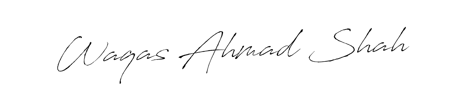 How to Draw Waqas Ahmad Shah signature style? Antro_Vectra is a latest design signature styles for name Waqas Ahmad Shah. Waqas Ahmad Shah signature style 6 images and pictures png