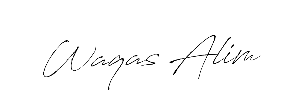 It looks lik you need a new signature style for name Waqas Alim. Design unique handwritten (Antro_Vectra) signature with our free signature maker in just a few clicks. Waqas Alim signature style 6 images and pictures png