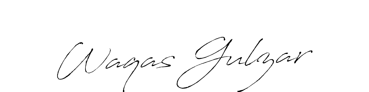 Also You can easily find your signature by using the search form. We will create Waqas Gulzar name handwritten signature images for you free of cost using Antro_Vectra sign style. Waqas Gulzar signature style 6 images and pictures png