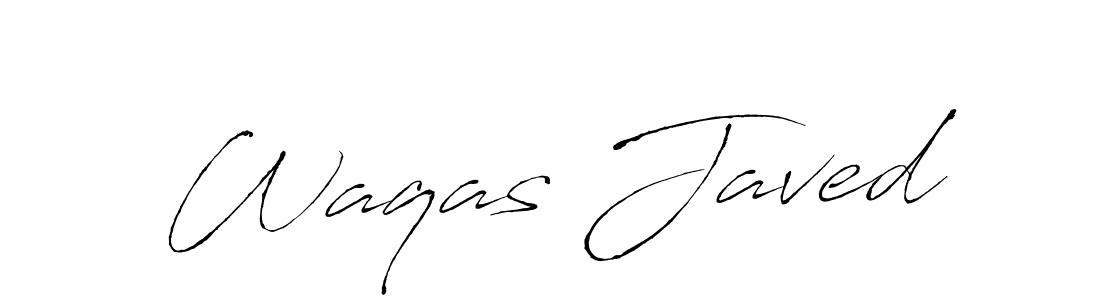 How to make Waqas Javed signature? Antro_Vectra is a professional autograph style. Create handwritten signature for Waqas Javed name. Waqas Javed signature style 6 images and pictures png