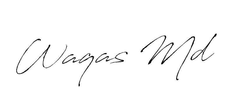 Also You can easily find your signature by using the search form. We will create Waqas Md name handwritten signature images for you free of cost using Antro_Vectra sign style. Waqas Md signature style 6 images and pictures png