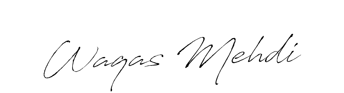 It looks lik you need a new signature style for name Waqas Mehdi. Design unique handwritten (Antro_Vectra) signature with our free signature maker in just a few clicks. Waqas Mehdi signature style 6 images and pictures png