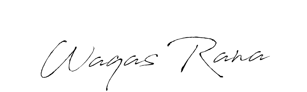 Also You can easily find your signature by using the search form. We will create Waqas Rana name handwritten signature images for you free of cost using Antro_Vectra sign style. Waqas Rana signature style 6 images and pictures png