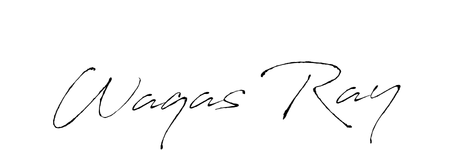 Create a beautiful signature design for name Waqas Ray. With this signature (Antro_Vectra) fonts, you can make a handwritten signature for free. Waqas Ray signature style 6 images and pictures png