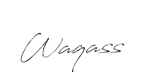 How to make Waqass name signature. Use Antro_Vectra style for creating short signs online. This is the latest handwritten sign. Waqass signature style 6 images and pictures png