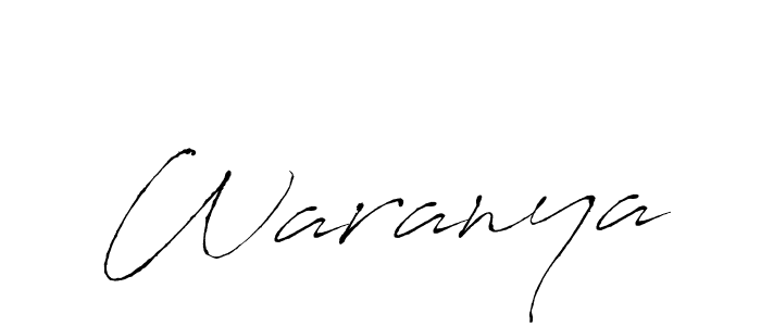 Also You can easily find your signature by using the search form. We will create Waranya name handwritten signature images for you free of cost using Antro_Vectra sign style. Waranya signature style 6 images and pictures png