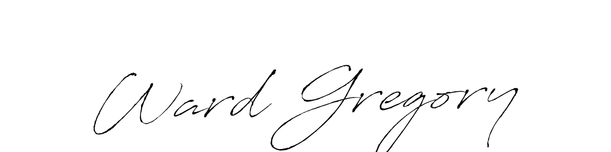 Use a signature maker to create a handwritten signature online. With this signature software, you can design (Antro_Vectra) your own signature for name Ward Gregory. Ward Gregory signature style 6 images and pictures png