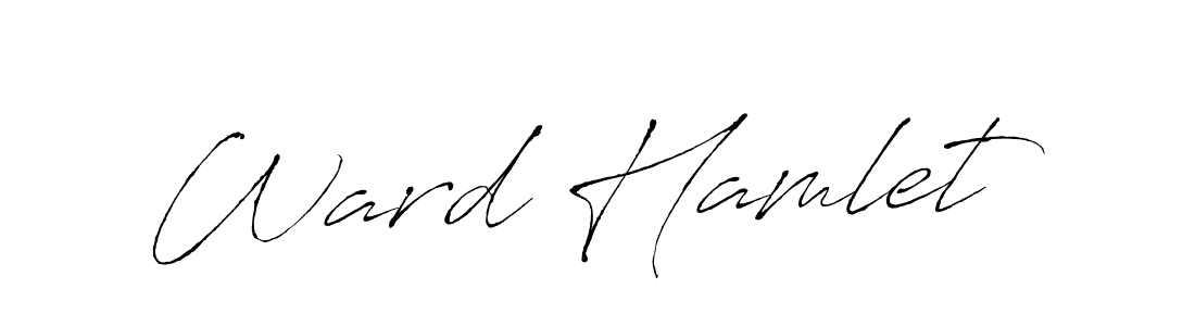 How to make Ward Hamlet name signature. Use Antro_Vectra style for creating short signs online. This is the latest handwritten sign. Ward Hamlet signature style 6 images and pictures png
