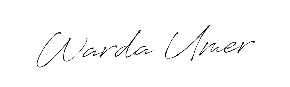 Once you've used our free online signature maker to create your best signature Antro_Vectra style, it's time to enjoy all of the benefits that Warda Umer name signing documents. Warda Umer signature style 6 images and pictures png