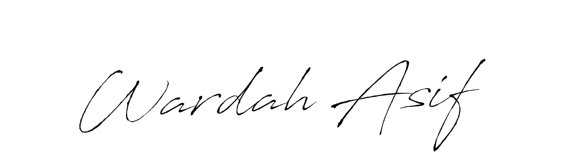 You can use this online signature creator to create a handwritten signature for the name Wardah Asif. This is the best online autograph maker. Wardah Asif signature style 6 images and pictures png