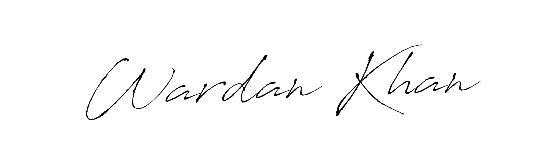 Make a beautiful signature design for name Wardan Khan. Use this online signature maker to create a handwritten signature for free. Wardan Khan signature style 6 images and pictures png