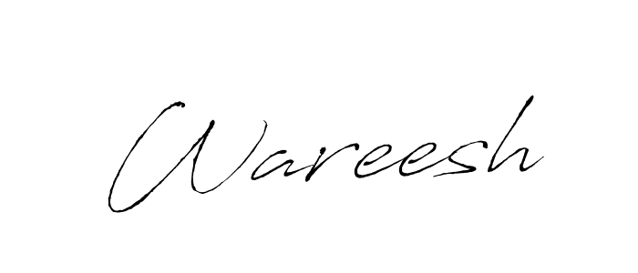 How to make Wareesh name signature. Use Antro_Vectra style for creating short signs online. This is the latest handwritten sign. Wareesh signature style 6 images and pictures png