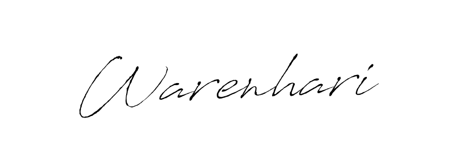 It looks lik you need a new signature style for name Warenhari. Design unique handwritten (Antro_Vectra) signature with our free signature maker in just a few clicks. Warenhari signature style 6 images and pictures png