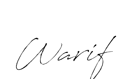 It looks lik you need a new signature style for name Warif. Design unique handwritten (Antro_Vectra) signature with our free signature maker in just a few clicks. Warif signature style 6 images and pictures png