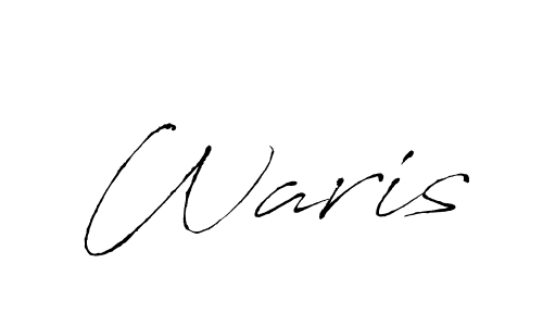 You should practise on your own different ways (Antro_Vectra) to write your name (Waris) in signature. don't let someone else do it for you. Waris signature style 6 images and pictures png