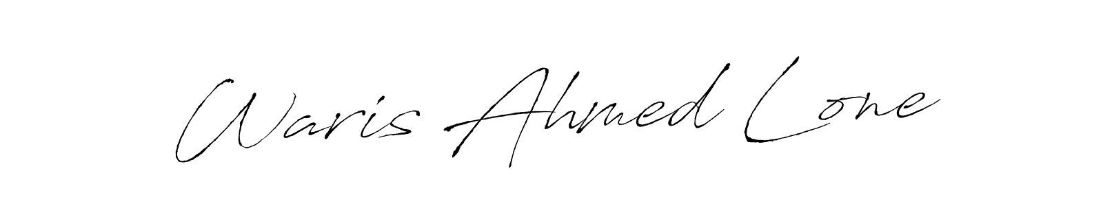 The best way (Antro_Vectra) to make a short signature is to pick only two or three words in your name. The name Waris Ahmed Lone include a total of six letters. For converting this name. Waris Ahmed Lone signature style 6 images and pictures png