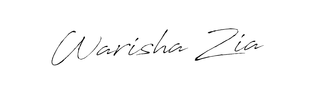 Create a beautiful signature design for name Warisha Zia. With this signature (Antro_Vectra) fonts, you can make a handwritten signature for free. Warisha Zia signature style 6 images and pictures png