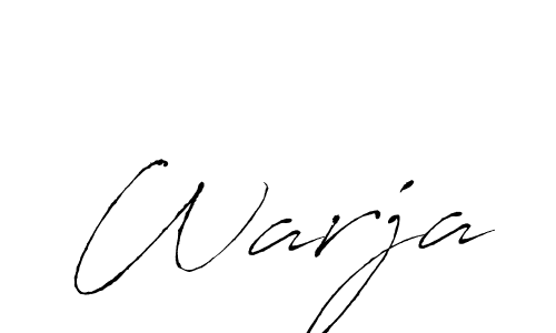 The best way (Antro_Vectra) to make a short signature is to pick only two or three words in your name. The name Warja include a total of six letters. For converting this name. Warja signature style 6 images and pictures png